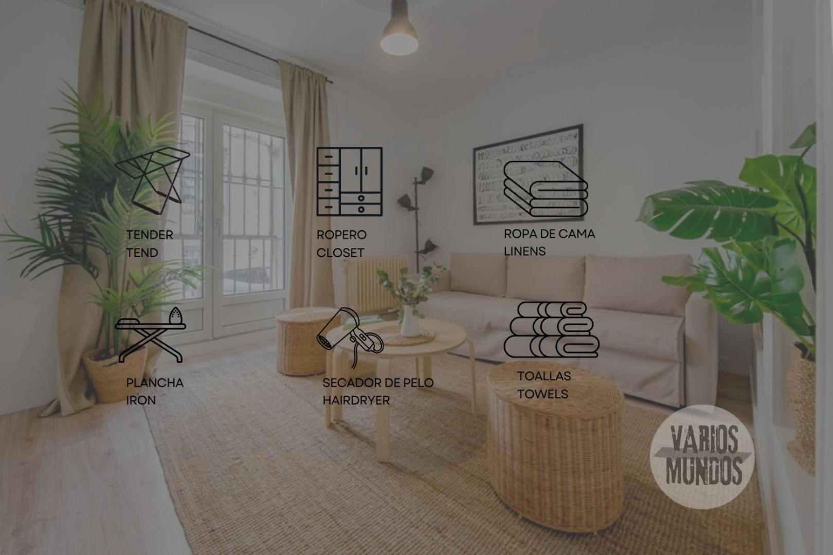 Nuevo Apt De 9Pax En La Cava Alta Centro De Madrid E1 Exterior foto